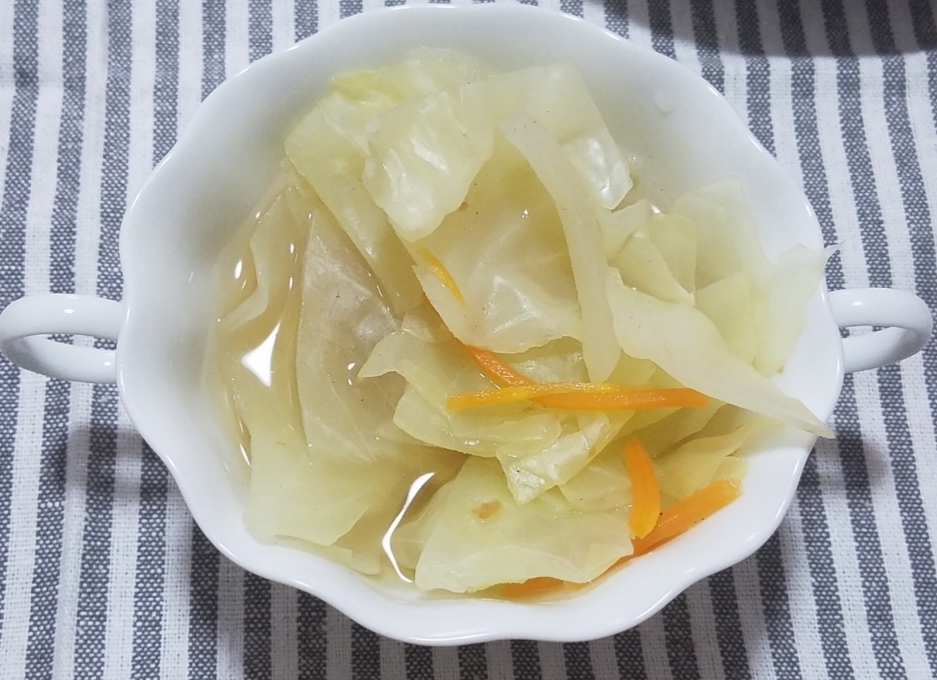 野菜の梅スープ