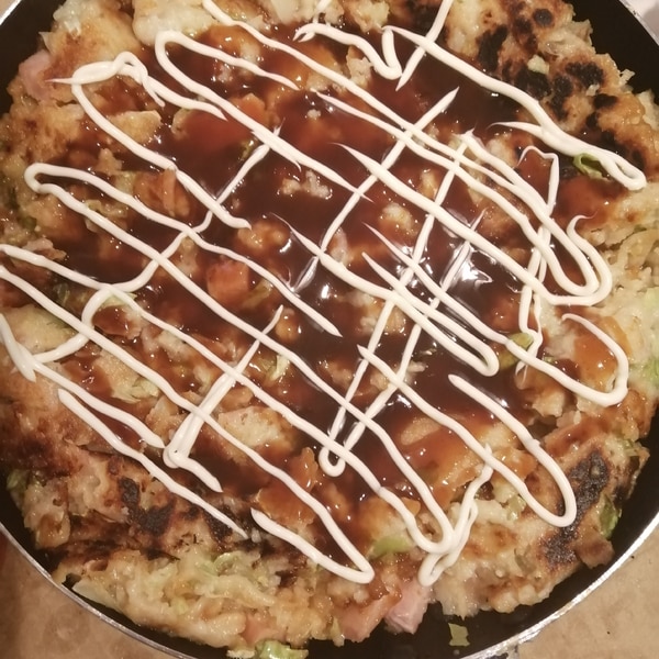 ハムとキャベツのお好み焼き レシピ 作り方 By やわらか卵のシフォンケーキ 楽天レシピ ハムとキャベツのお好み焼き レシピ 作り方 By やわらか卵のシフォンケーキ 楽天レシピ