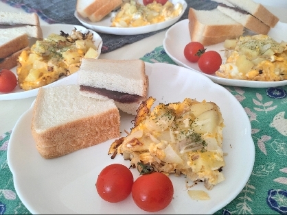 いつもお世話になっております( ⁎ᵕᴗᵕ⁎ )朝ご飯に作らせて頂き、とっても美味しかったです♪また作らせて頂きまーす(*´◒`*)♪ᵗʱᵃᵑᵏᵧₒᵤ♫