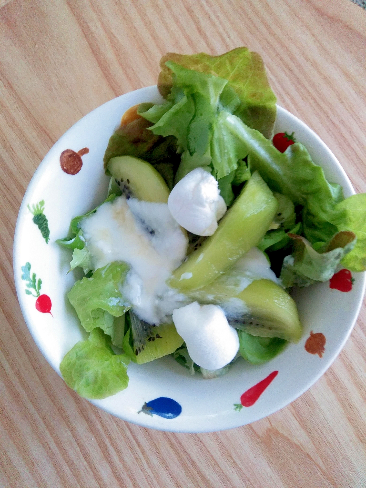 デザートみたいなグリーンサラダ