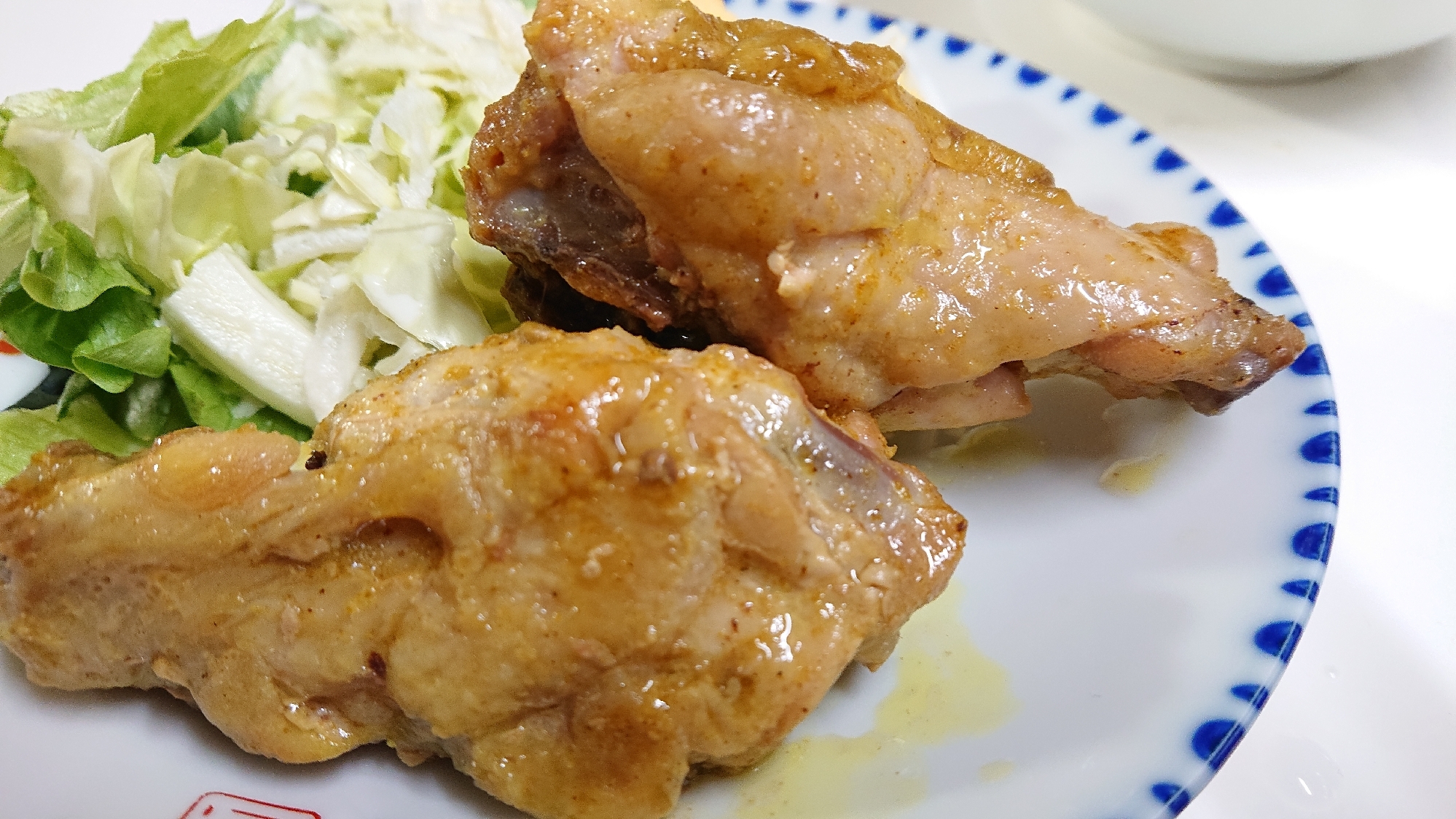 焼くだけで簡単カレーチキン☆