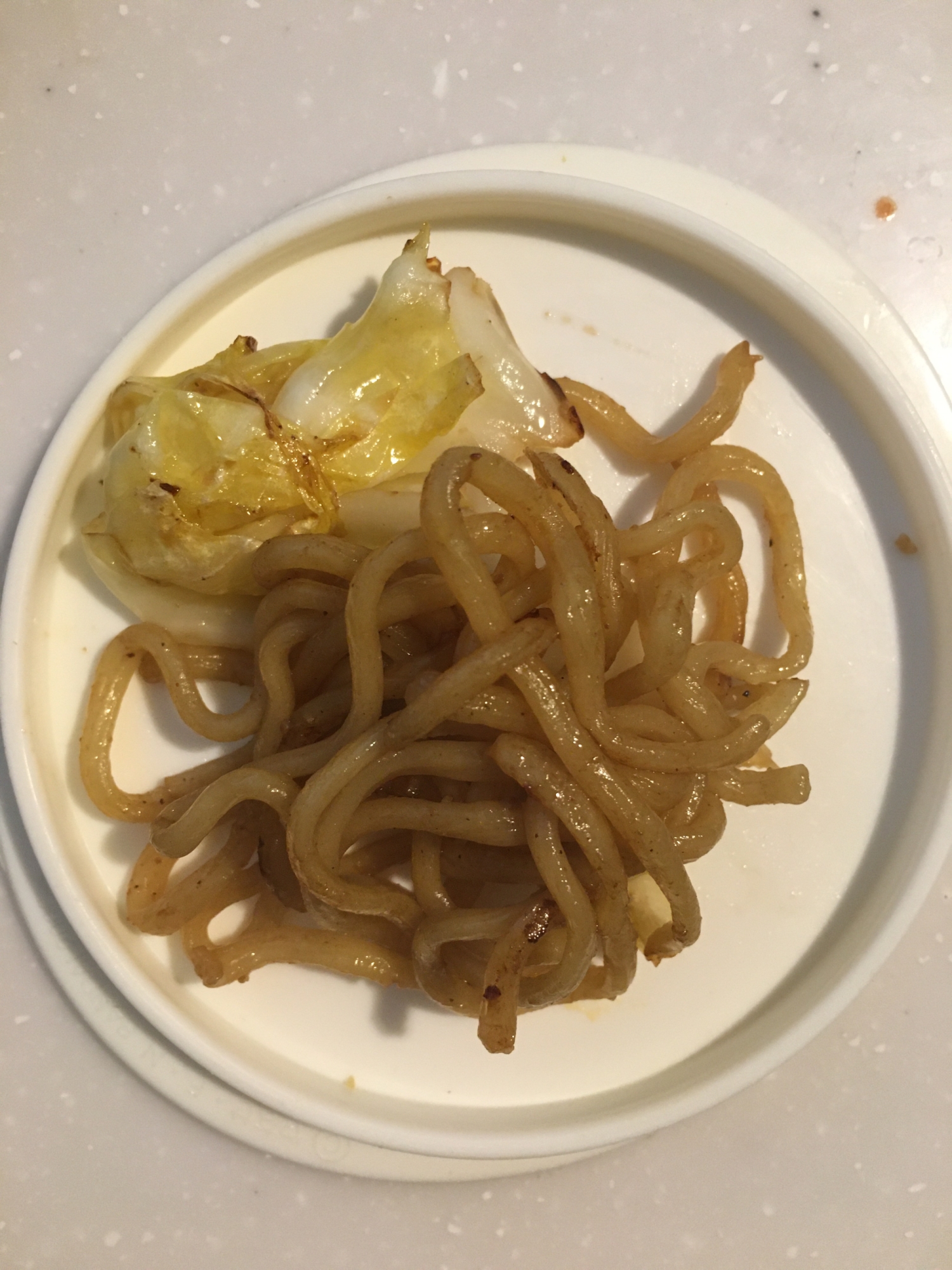 キャベツのソース焼きそば