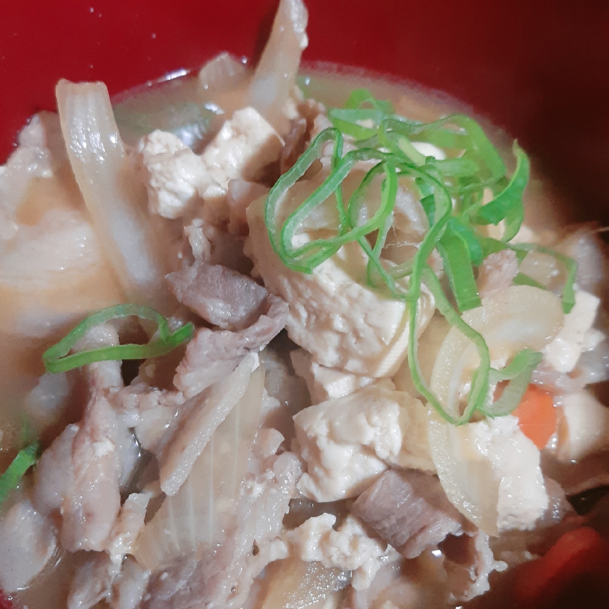 肉豆腐(我が家は豚肉派)