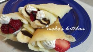 卵アレルギーも安心!HM・フライパンでクレープ♪