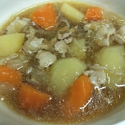 男の手料理❤肉じゃが♪（こんにゃく）