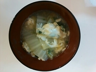 結構あっさりした味だったので、少し中華スープのもと足しました。チンゲン菜消費できて良かった☆
簡単なのでまた作ります☆