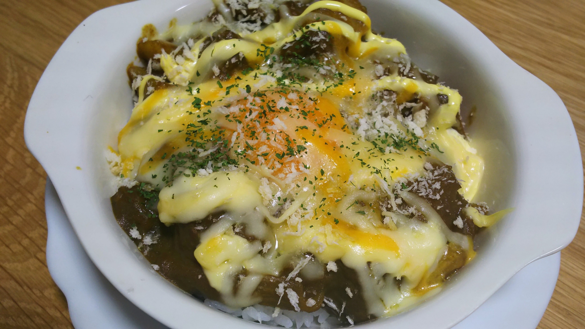 カレーリメイク 焼きカレー