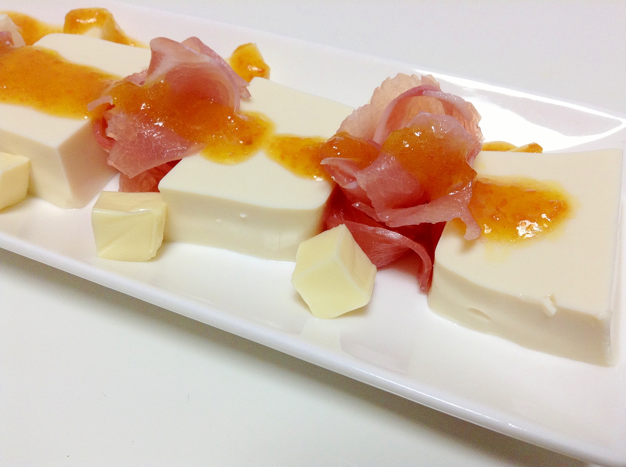ホームパーティー風 生ハムと豆腐のおしゃれ盛り レシピ 作り方 By Nico55 楽天レシピ ホームパーティー風 生ハムと豆腐のおしゃれ盛り レシピ 作り方 By Nico55 楽天レシピ