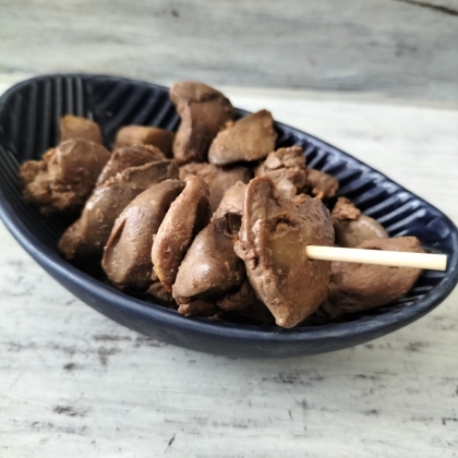 鶏レバー☆焼き鳥☆鶏レバーの串焼き☆タレ