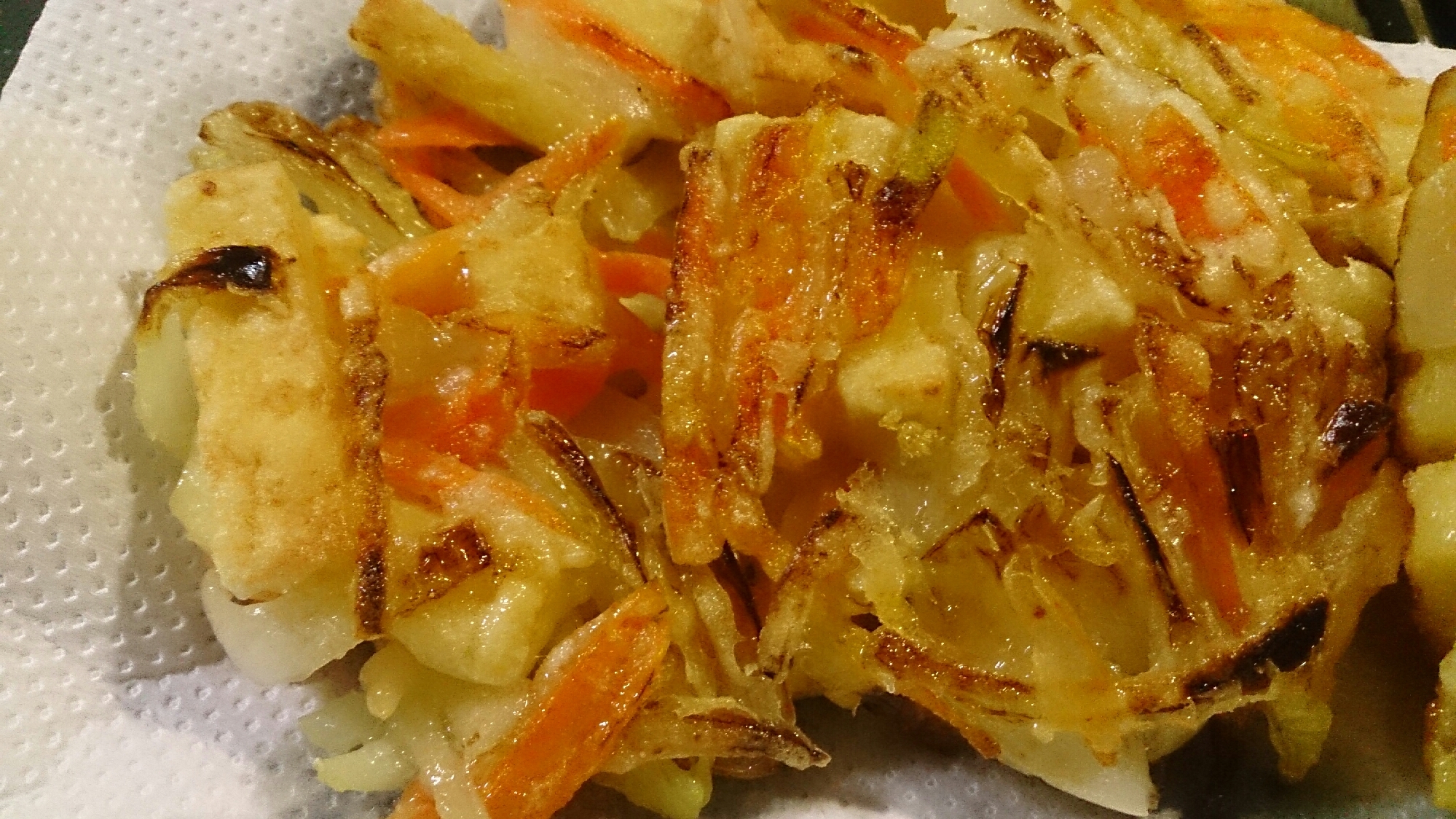 高野豆腐かき揚げ