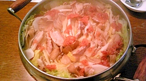 豚菜鍋、梅干し風味