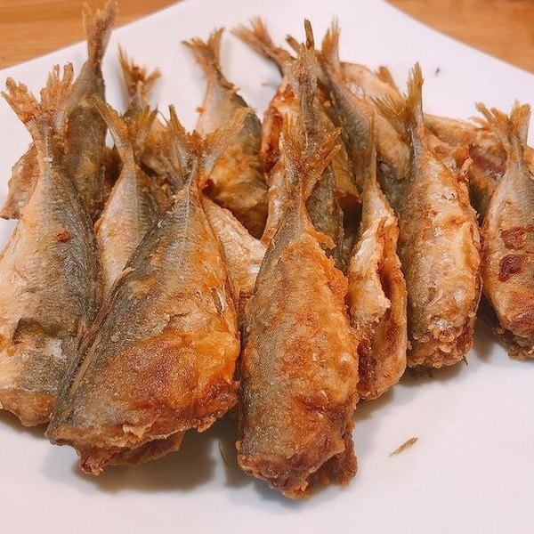 サクッと美味しい 小アジの唐揚げ レシピ 作り方 By みぃご飯 楽天レシピ サクッと美味しい 小アジの唐揚げ レシピ 作り方 By みぃご飯 楽天レシピ