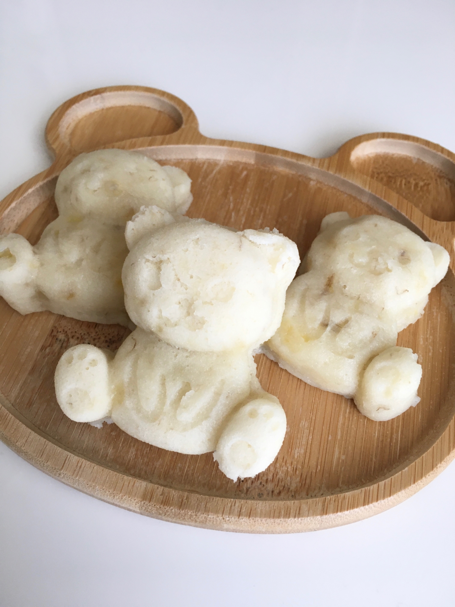 レンジで 卵不要 もちもち完熟バナナの米粉蒸しパン レシピ 作り方 By Mako6 楽天レシピ