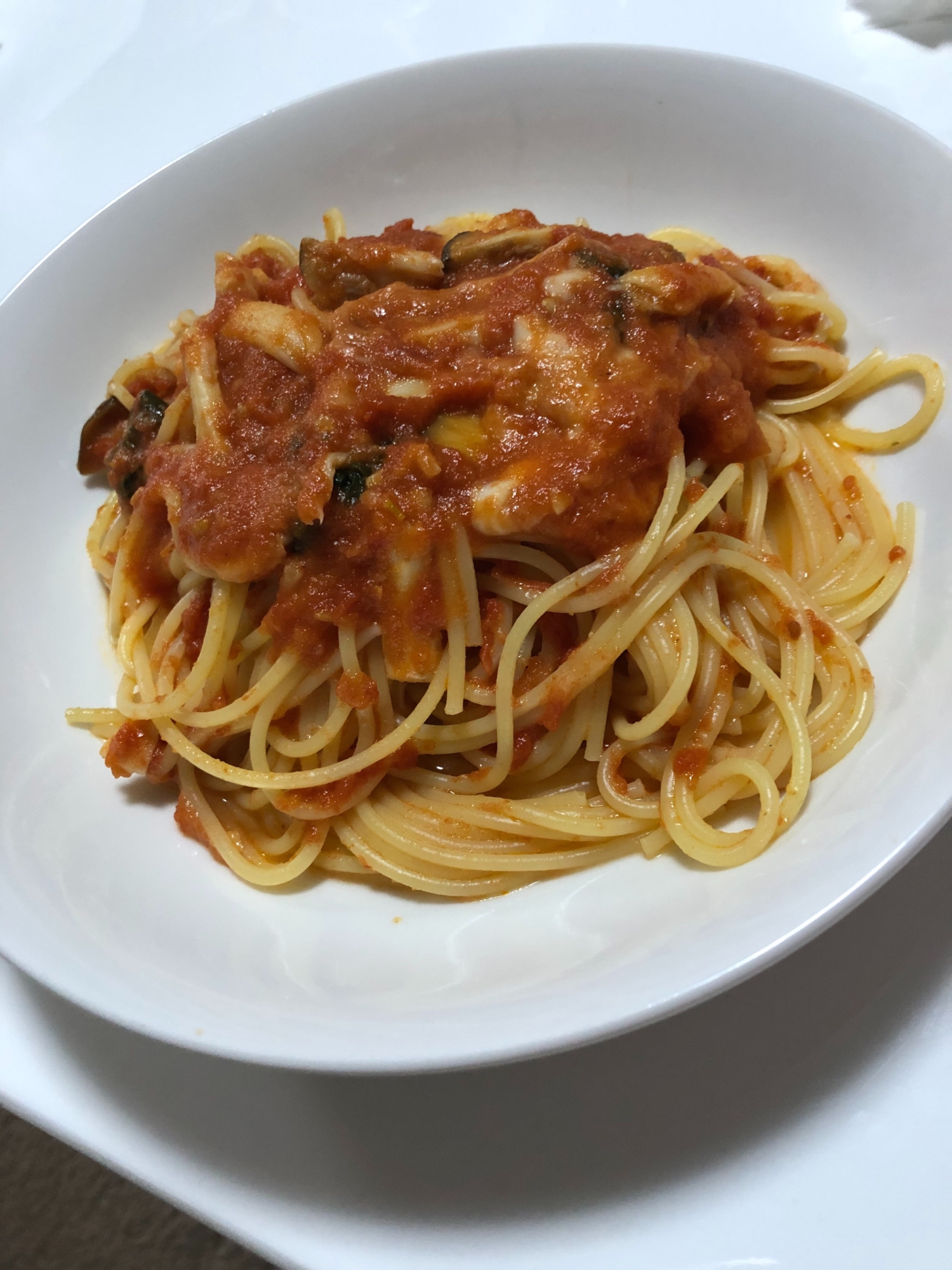 モッツァレラチーズとトマトのパスタ レシピ 作り方 By 空飛ぶチャンドゥー ᵕᴗᵕ 楽天レシピ