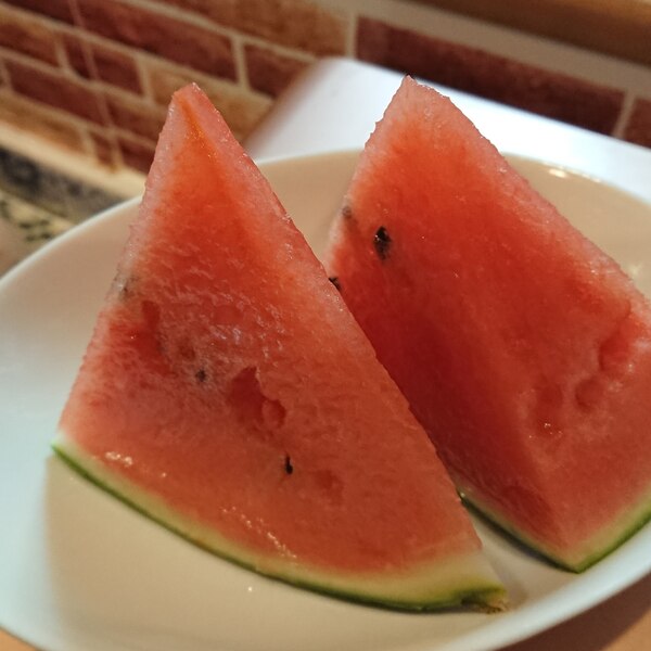 スイカのカットの仕方 レシピ 作り方 By Laon のんびりです 楽天レシピ スイカのカットの仕方 レシピ 作り方 By Laon のんびりです 楽天レシピ
