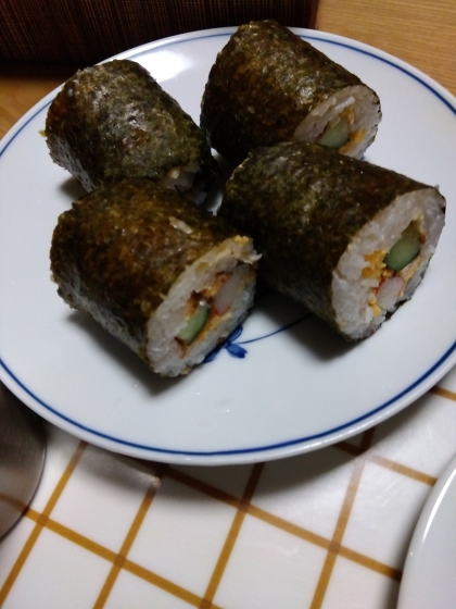 ★節分★まぐろ＆いか＆サーモンの恵方巻き