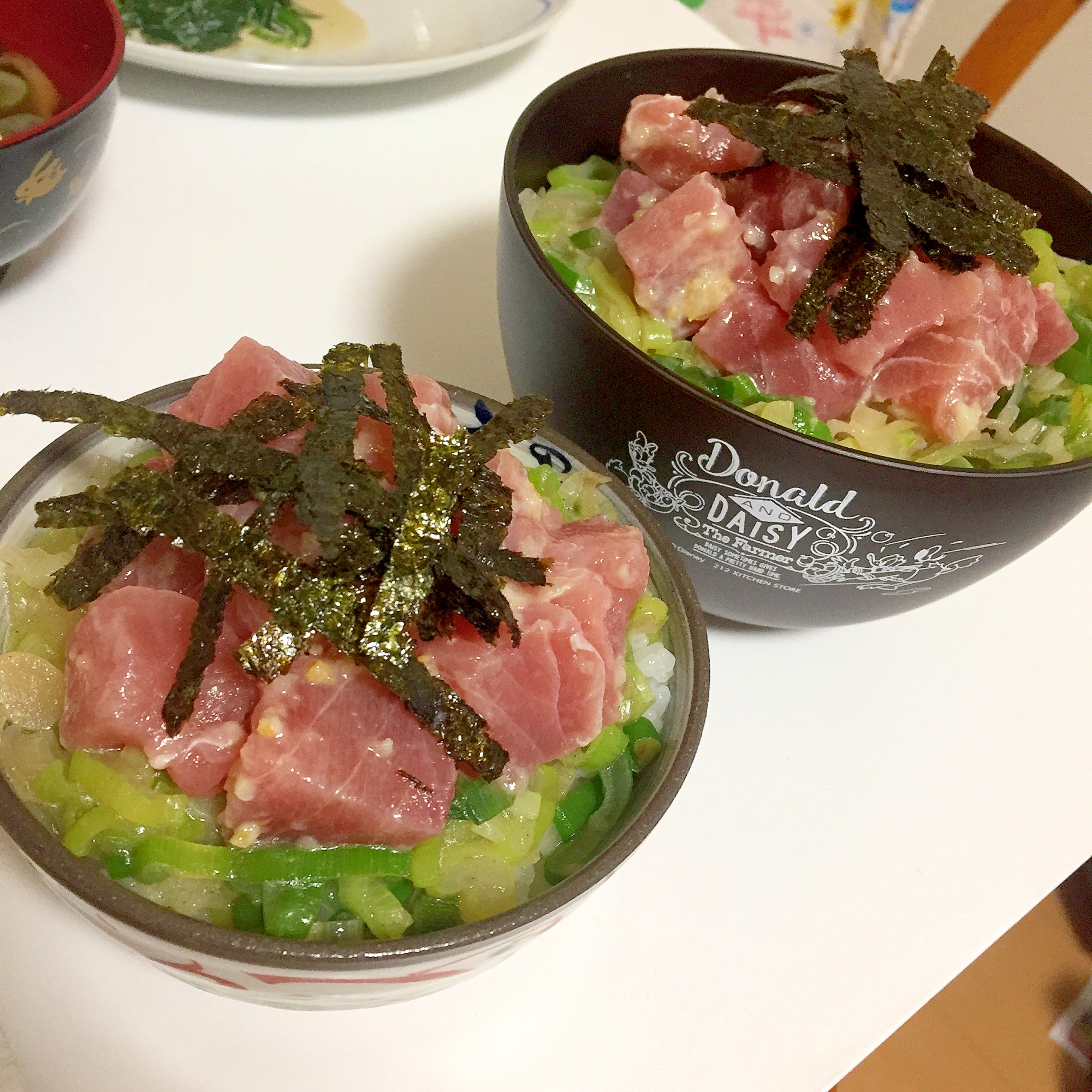 簡単 美味しい ねぎマグロ寿司丼