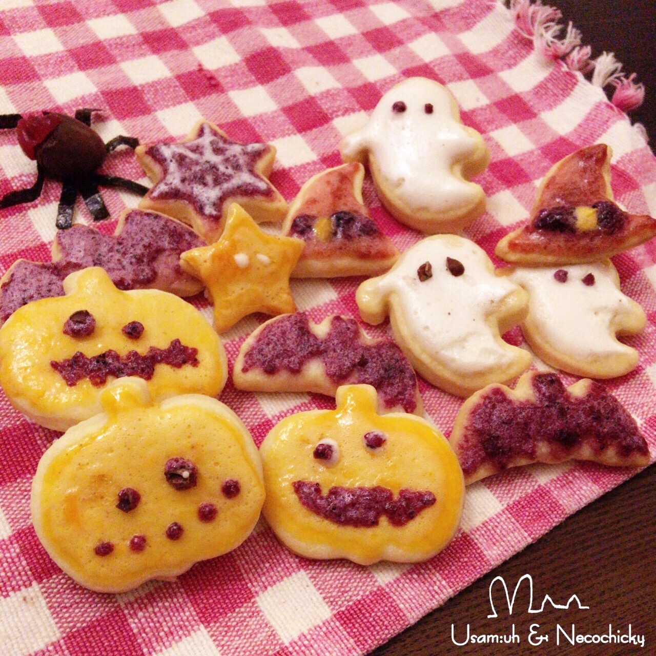 ハロウィン16 甘く可愛いアイシングクッキー レシピ 作り方 By うさむー ねこちき 楽天レシピ