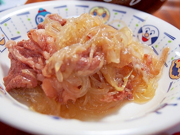 牛肉と春雨の煮物