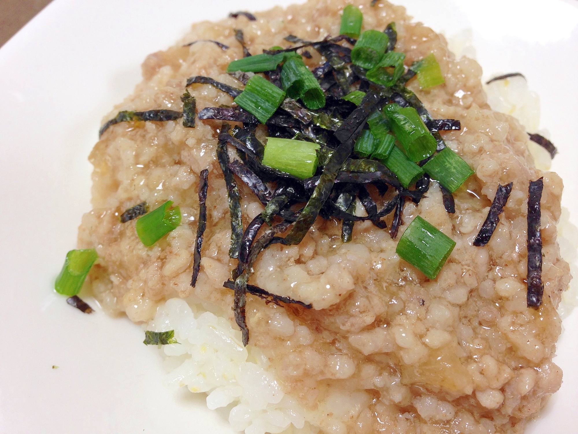 とろ〜りおいしい☆そぼろあんかけ丼