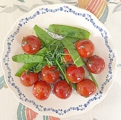 ミニトマト えんどう 豆苗の炒め物 レシピ 作り方 By 2727椿 楽天レシピ ミニトマト えんどう 豆苗の炒め物 レシピ 作り方 By 2727椿 楽天レシピ