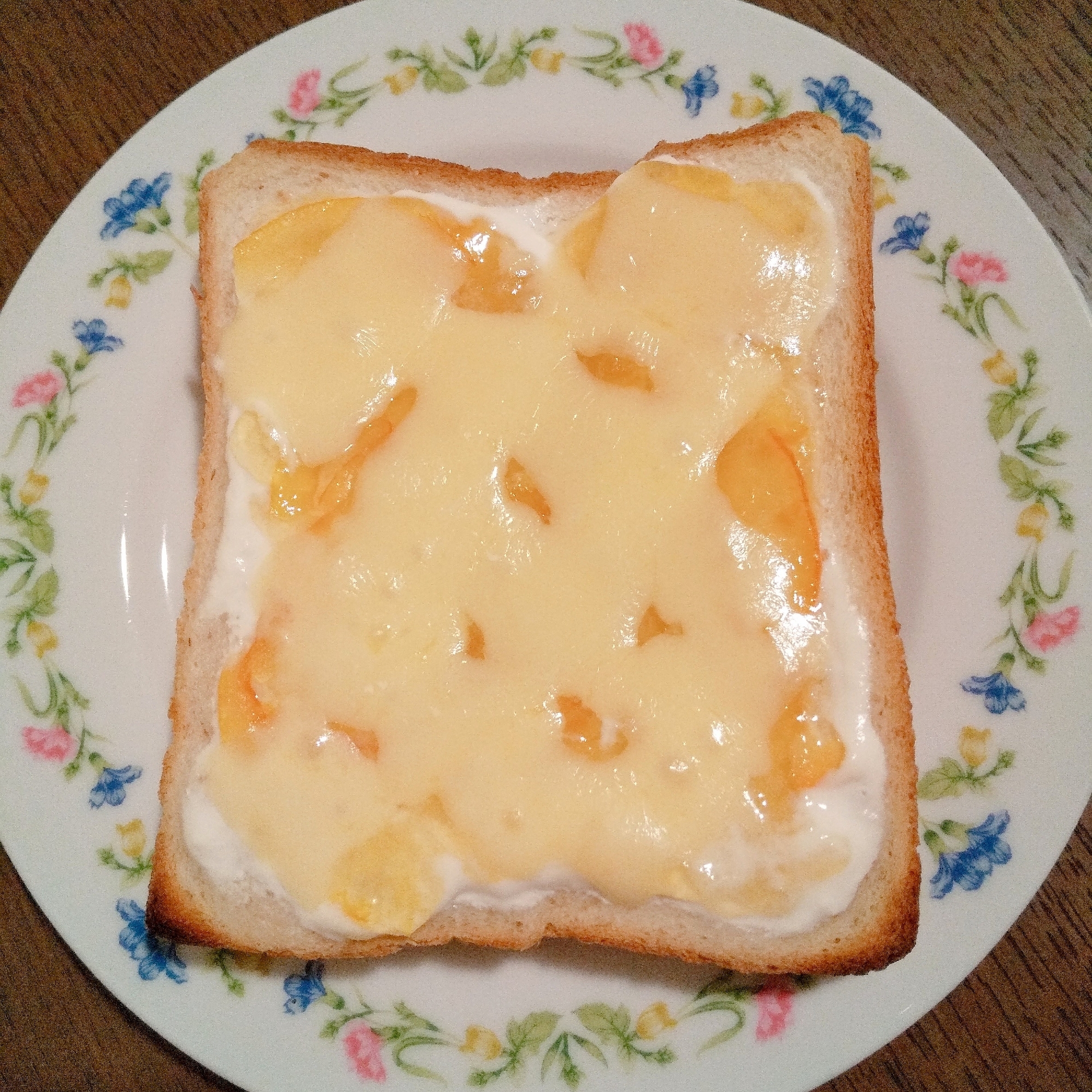 マーマレード＆ヨーグルトのチーズトースト