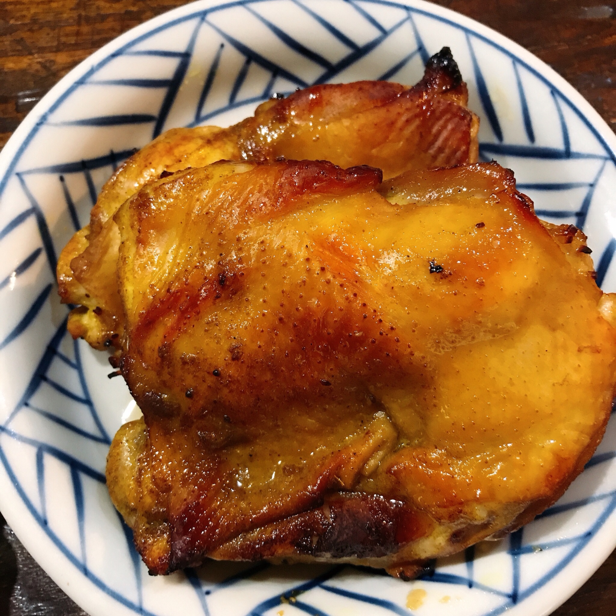 ヘルシオ　鳥の照り焼き　カレー味