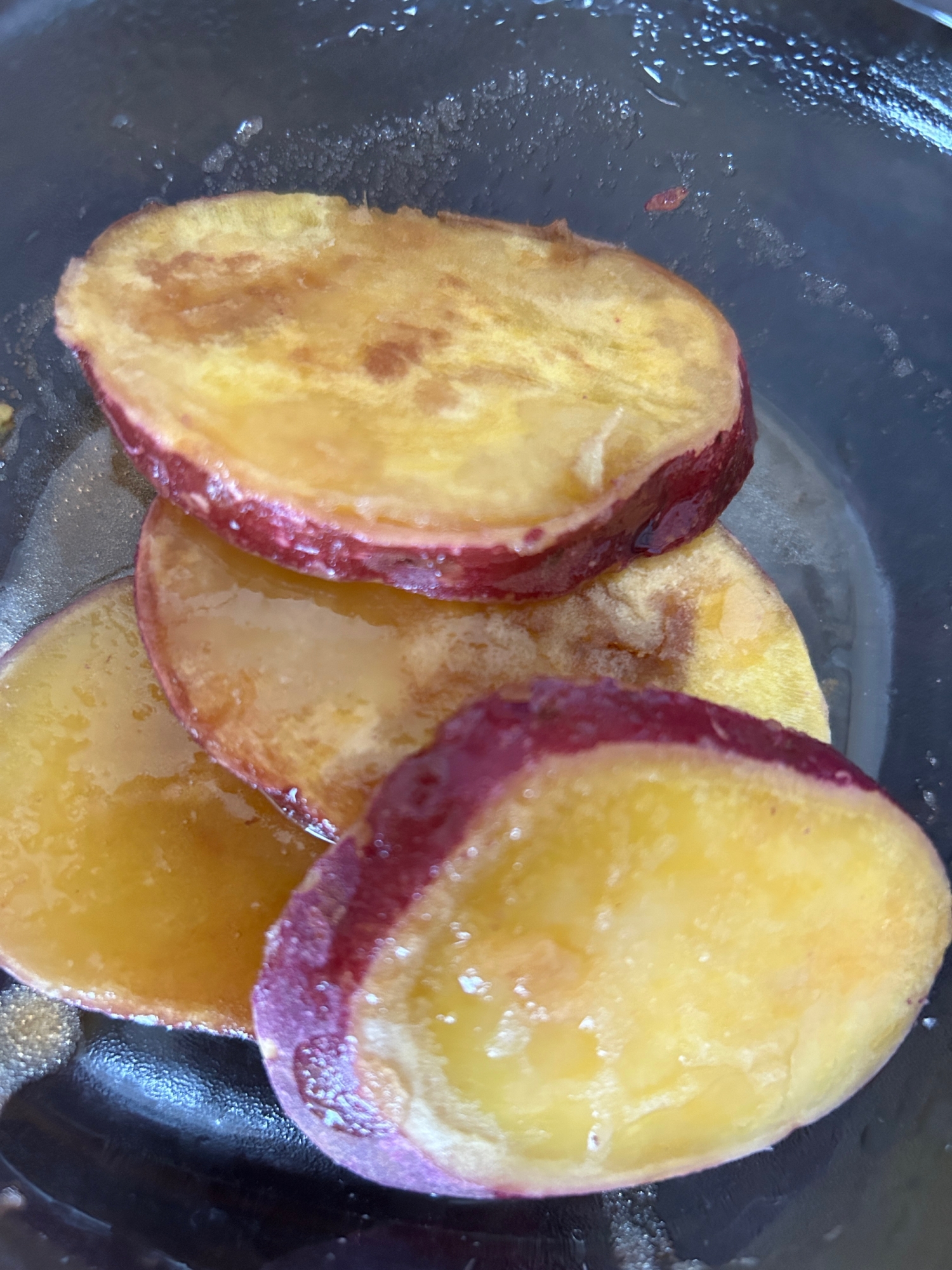 レンジで作る!大学芋風