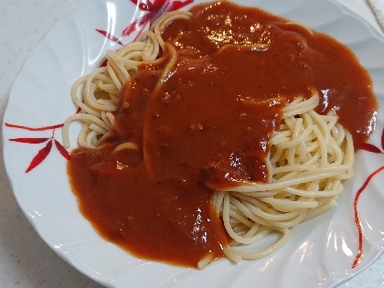 炊飯器で☆ミートソースパスタ