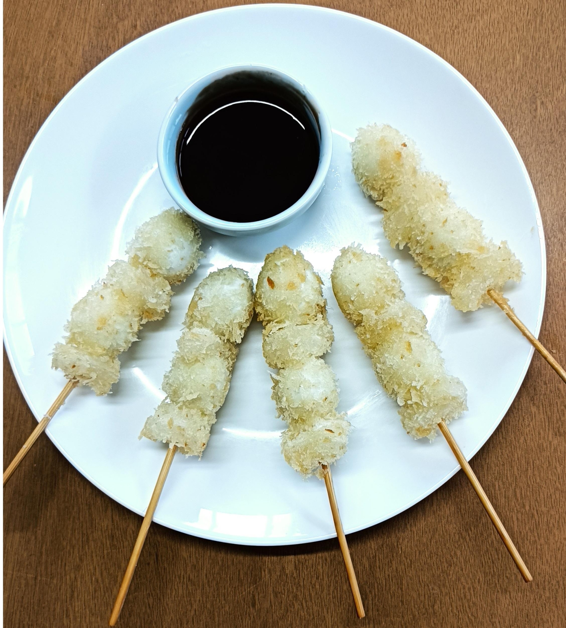 手作りうずら水煮玉子のレシピ　　　　串揚げ