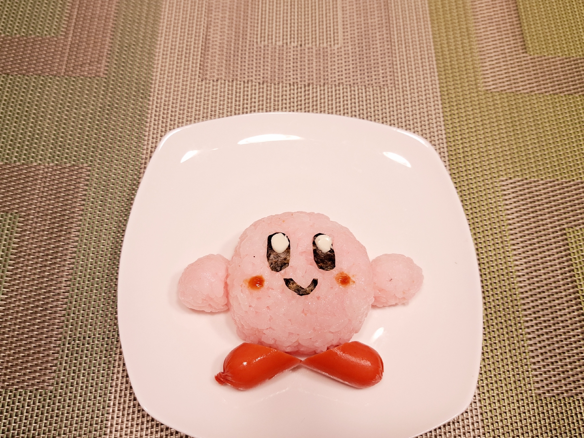カービィのキャラ弁！カービィ