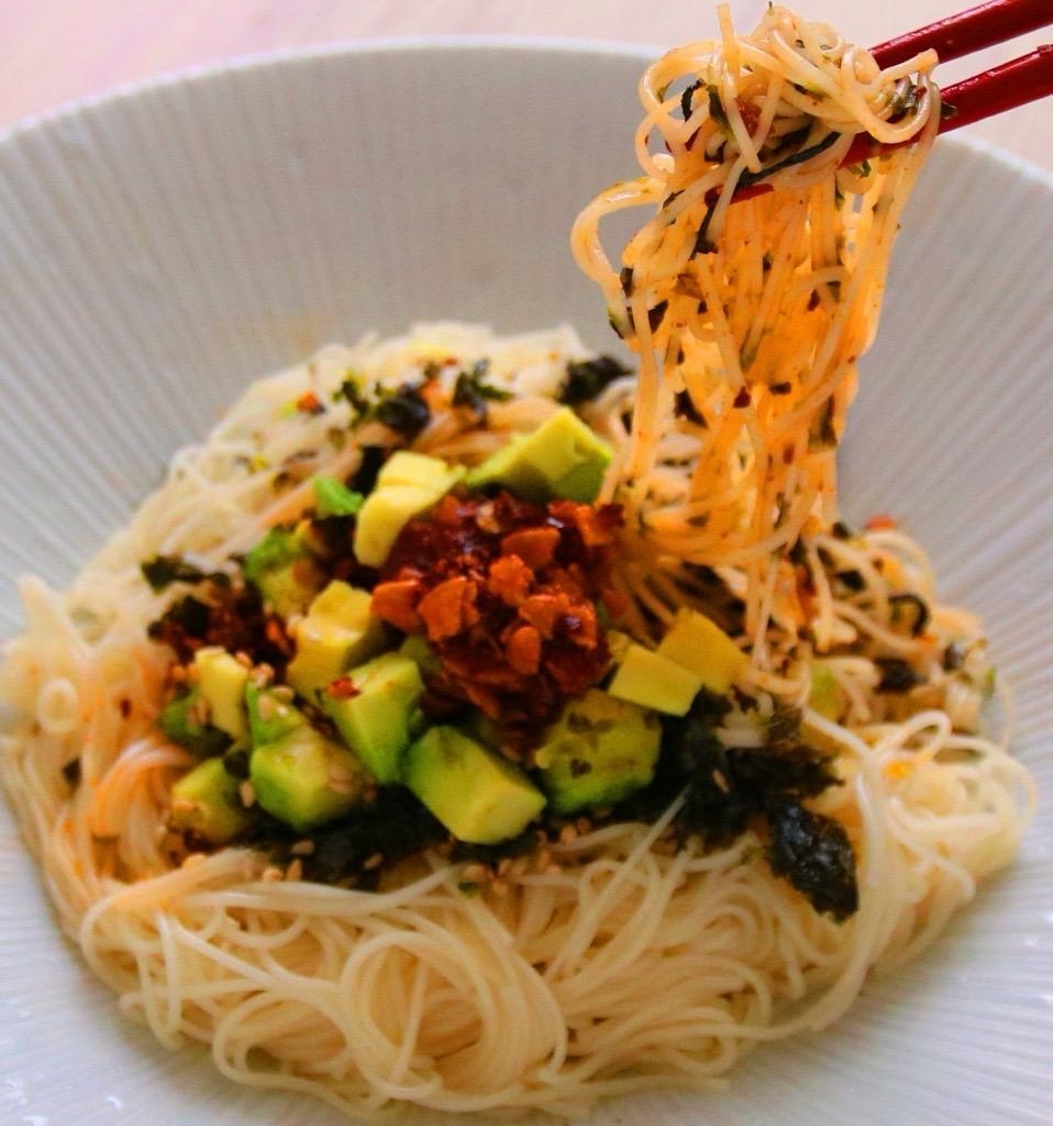 アボカドエスニックそうめん