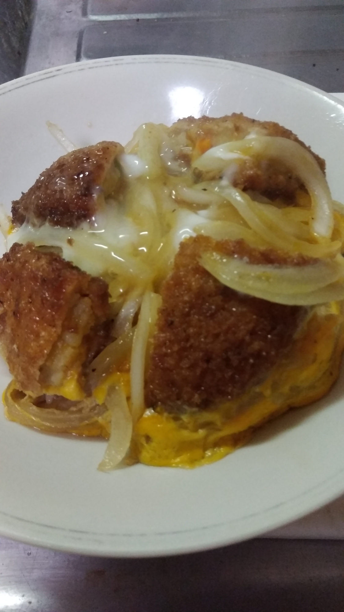 レンジ めんつゆで味付け簡単 節約 コロッケ丼 レシピ 作り方 By ハトリーナ 楽天レシピ