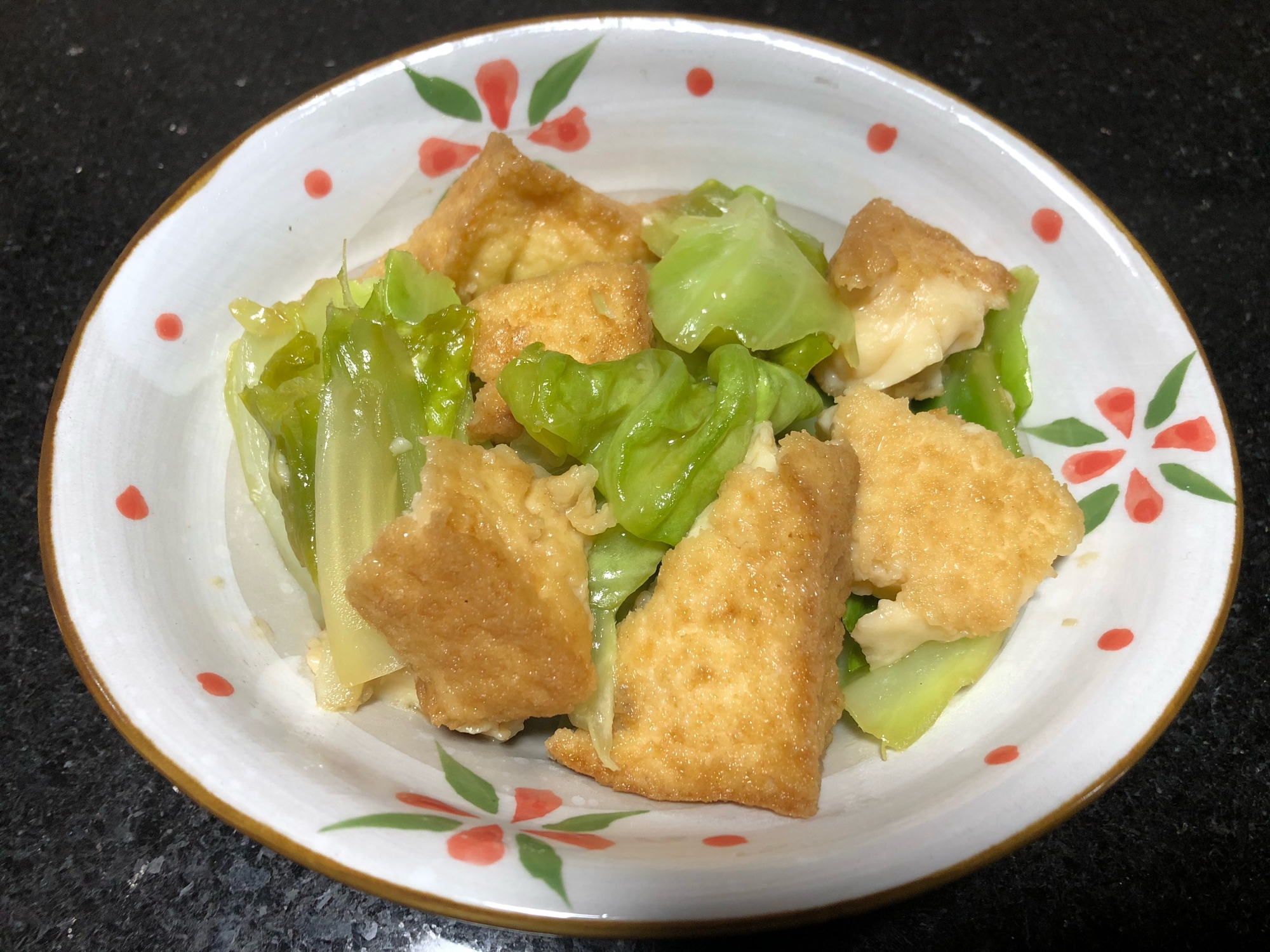 ズボラが美味い！手ちぎり料理の厚揚げ煮物