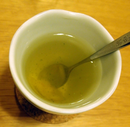 ホッと☆ゆず緑茶♪