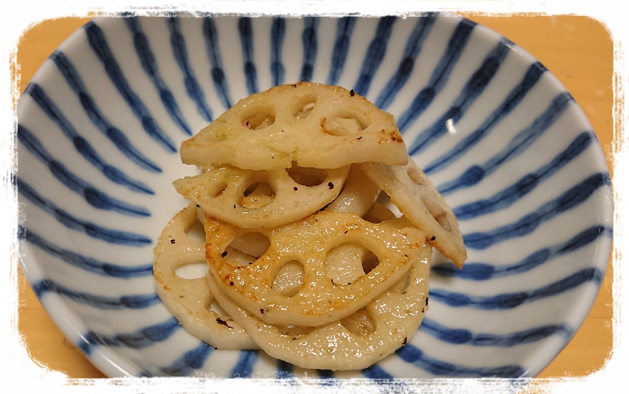 れんこんの梅昆布茶炒め