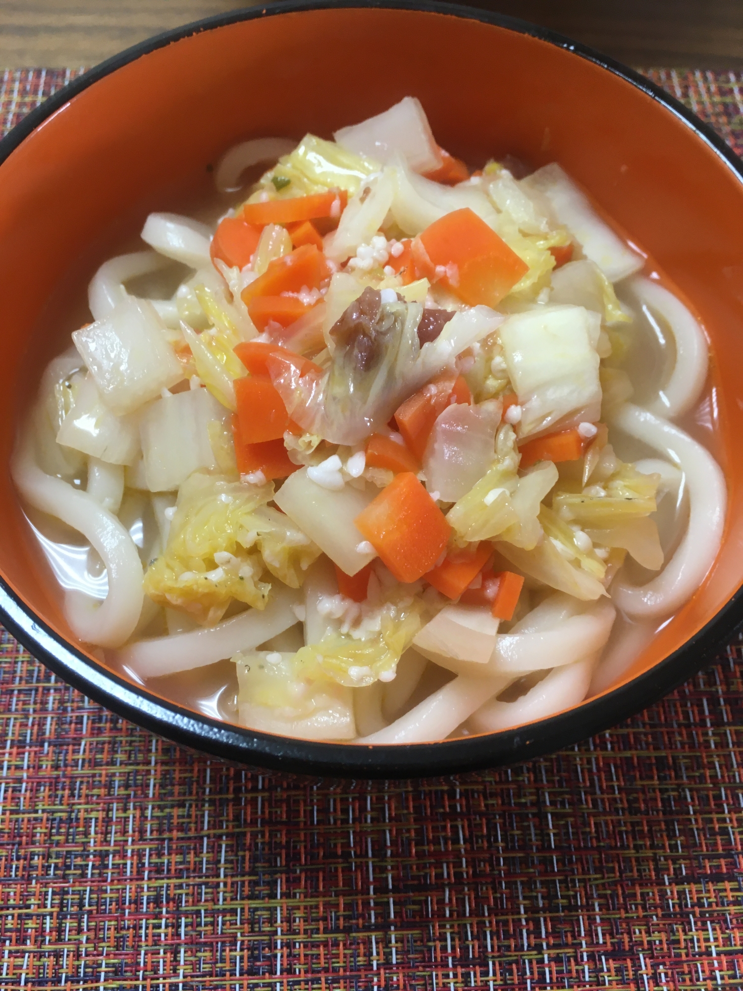 梅と甘酒のうどん