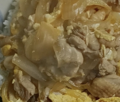 ローストチキンの残りde親子丼
