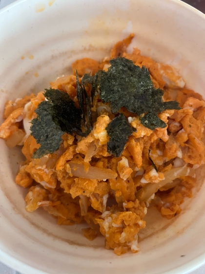 めんつゆで作る玉子丼
