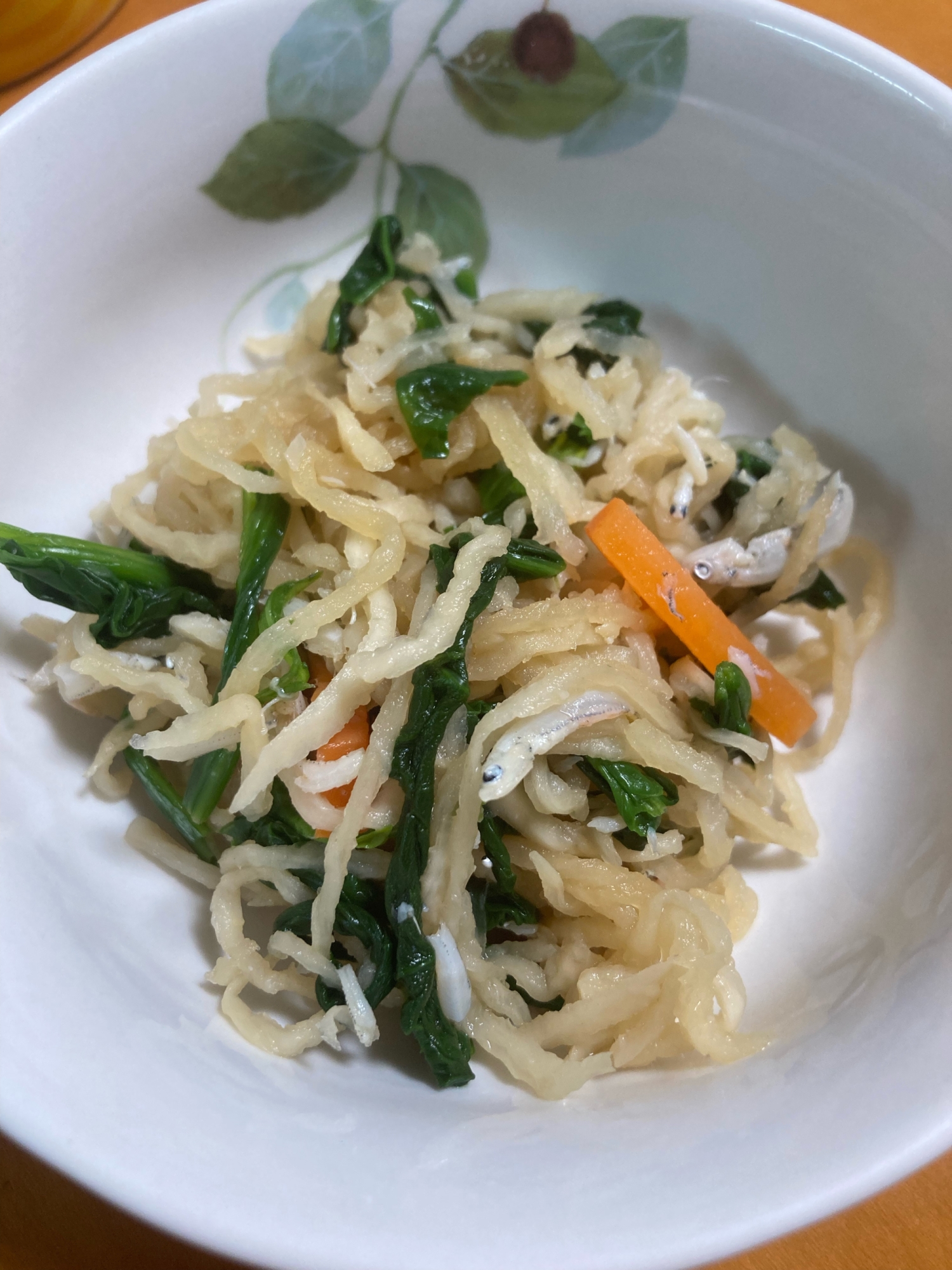 栄養豊富!切り干し大根のしらす和え