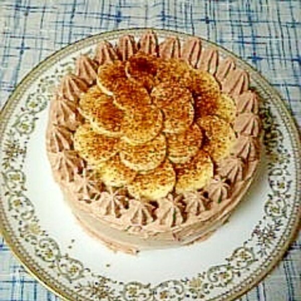 バナナチョコクリームケーキ レシピ 作り方 By ティア アスラン 楽天レシピ バナナチョコクリームケーキ レシピ 作り方 By ティア アスラン 楽天レシピ