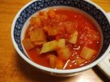 実家の畑で穫れた野菜を使って作りました。おいしかったです。