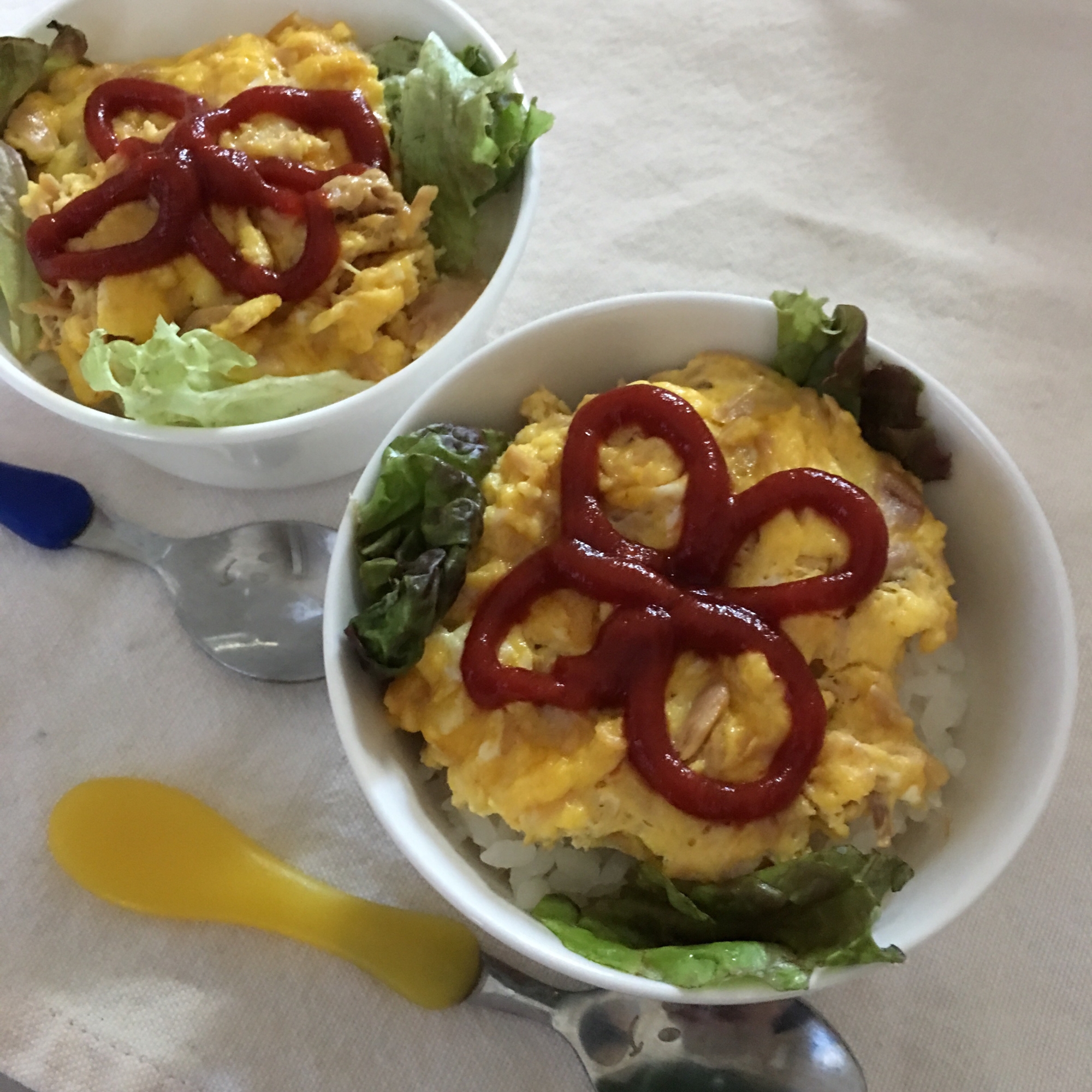 子供喜ぶ ツナたまレタス添えケチャップごはん レシピ 作り方 By Kuuuma 楽天レシピ 子供喜ぶ ツナたまレタス添えケチャップごはん レシピ 作り方 By Kuuuma 楽天レシピ