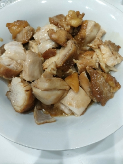 レンジで簡単·͜·ᰔᩚ照り焼きチキン