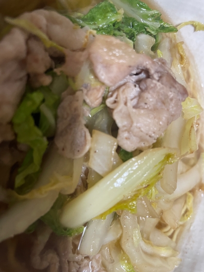 節約☆簡単☆白菜と豚肉の中華あんかけ