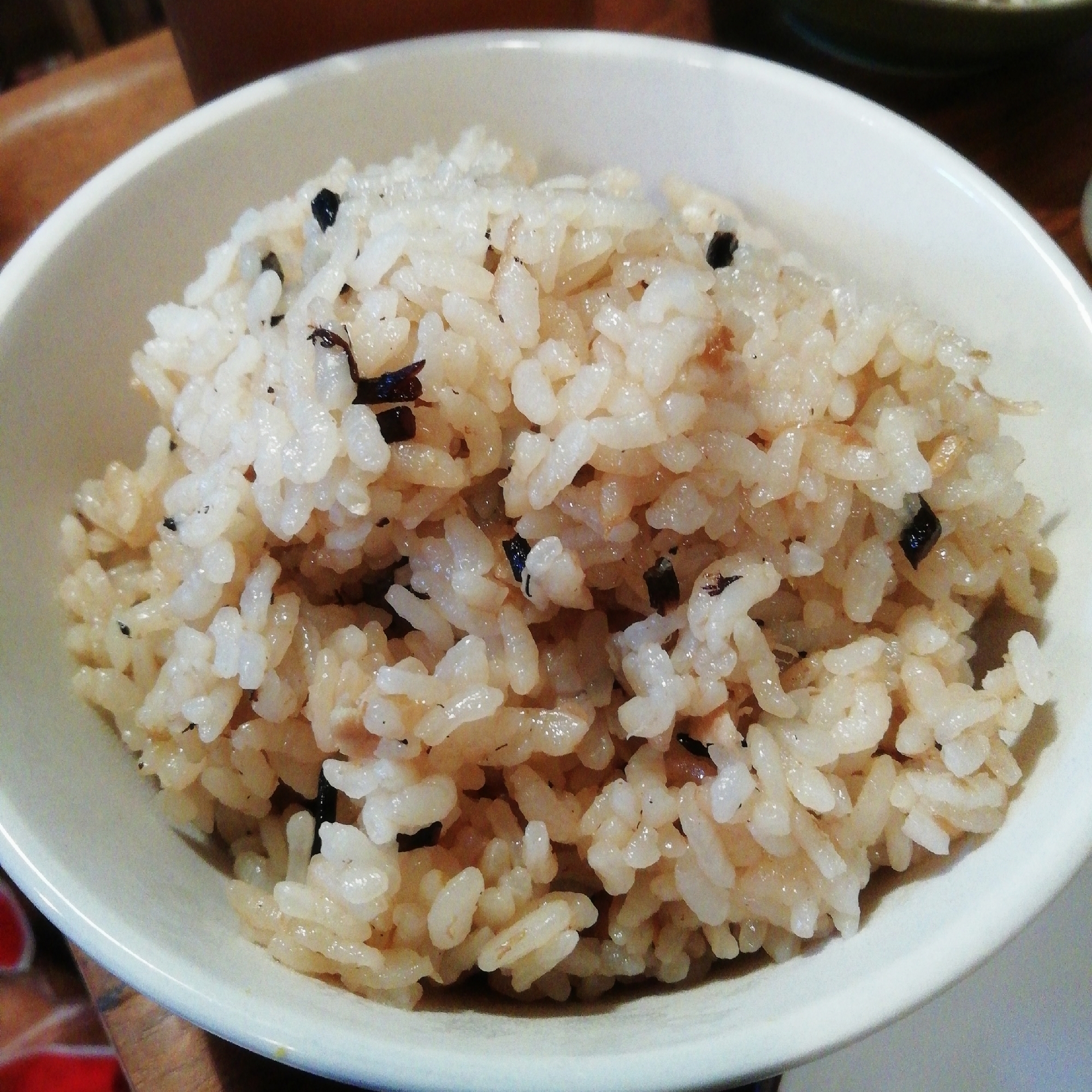 ツナとひじきの簡単 炊き込みご飯 レシピ 作り方 By Boof 楽天レシピ