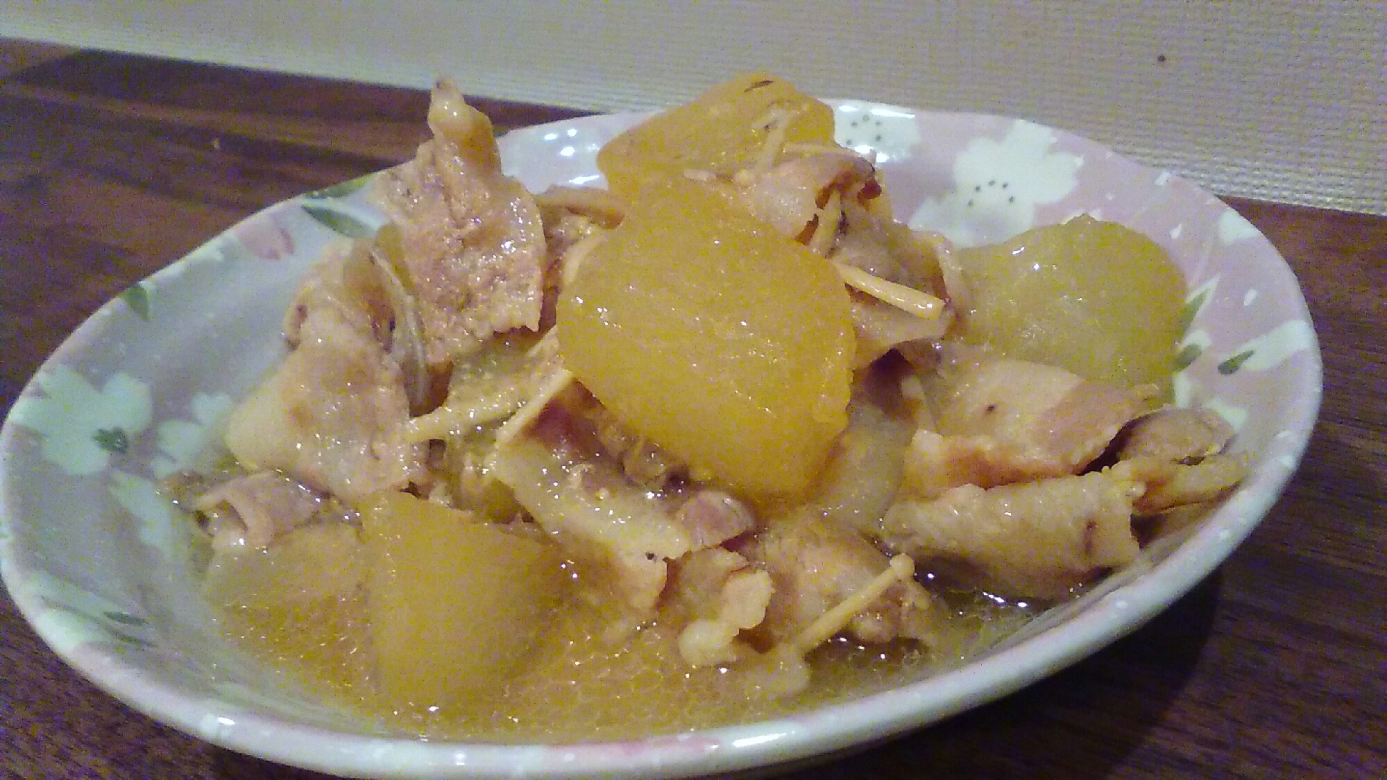 冬瓜と豚の味噌煮