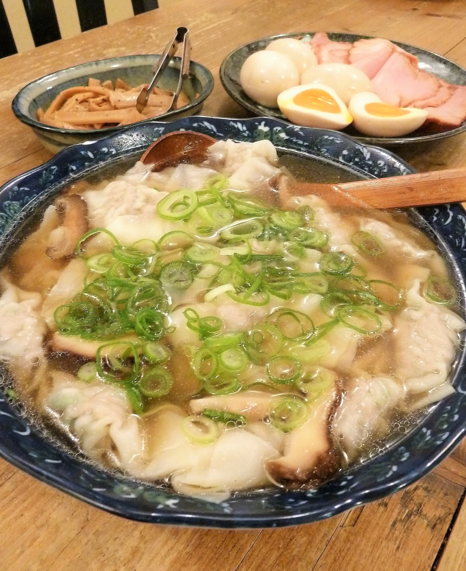 塩麹で♪肉餡もおいしい簡単おかずワンタン