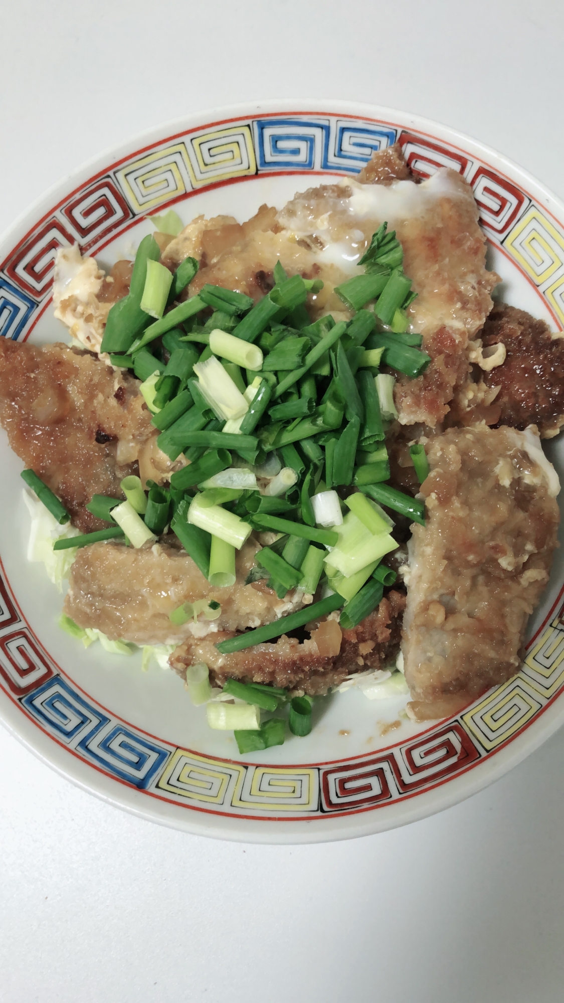 めんつゆでカツ丼