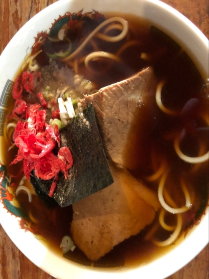 ほうれん草ラーメン